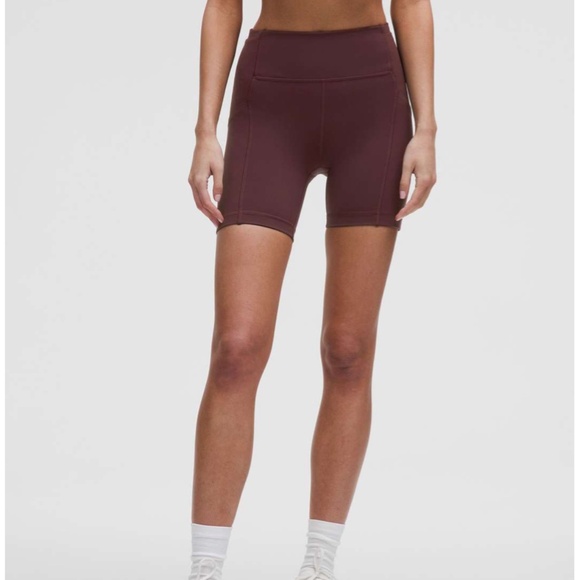 Lululemon Swift Speed High-Rise Short 6" Goodnight Plum - Picture 3 of 10